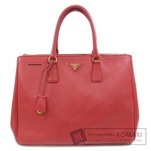 Prada Galleria Saffiano Leather Bag red